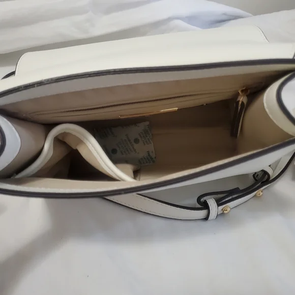 INC INTERNATIONAL CONCEPTS Women's Sibbell 2-1 Crossbody Bag White - Picture 5 of 8